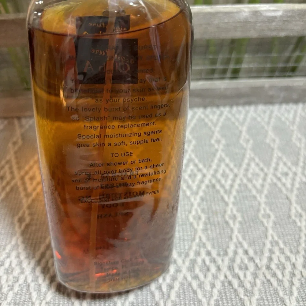Signature Club A~Fragrance Burst~ Moisturizing Body Splash 8 Oz Sealed‎